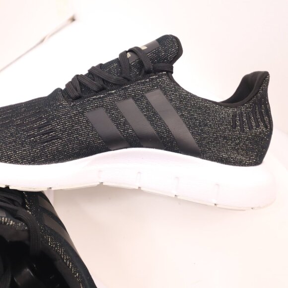 Adidas Eva 791005 Women's Sneaker Shoe Size 7.5 Black and Gold Trainers - Picture 6 of 8